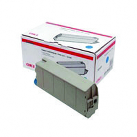 Oki C810/830 Cyan Original Toner Cartridge (44059107) 